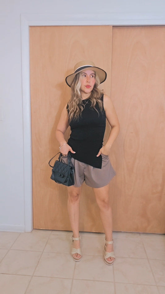 Asymmetrical Knit Top